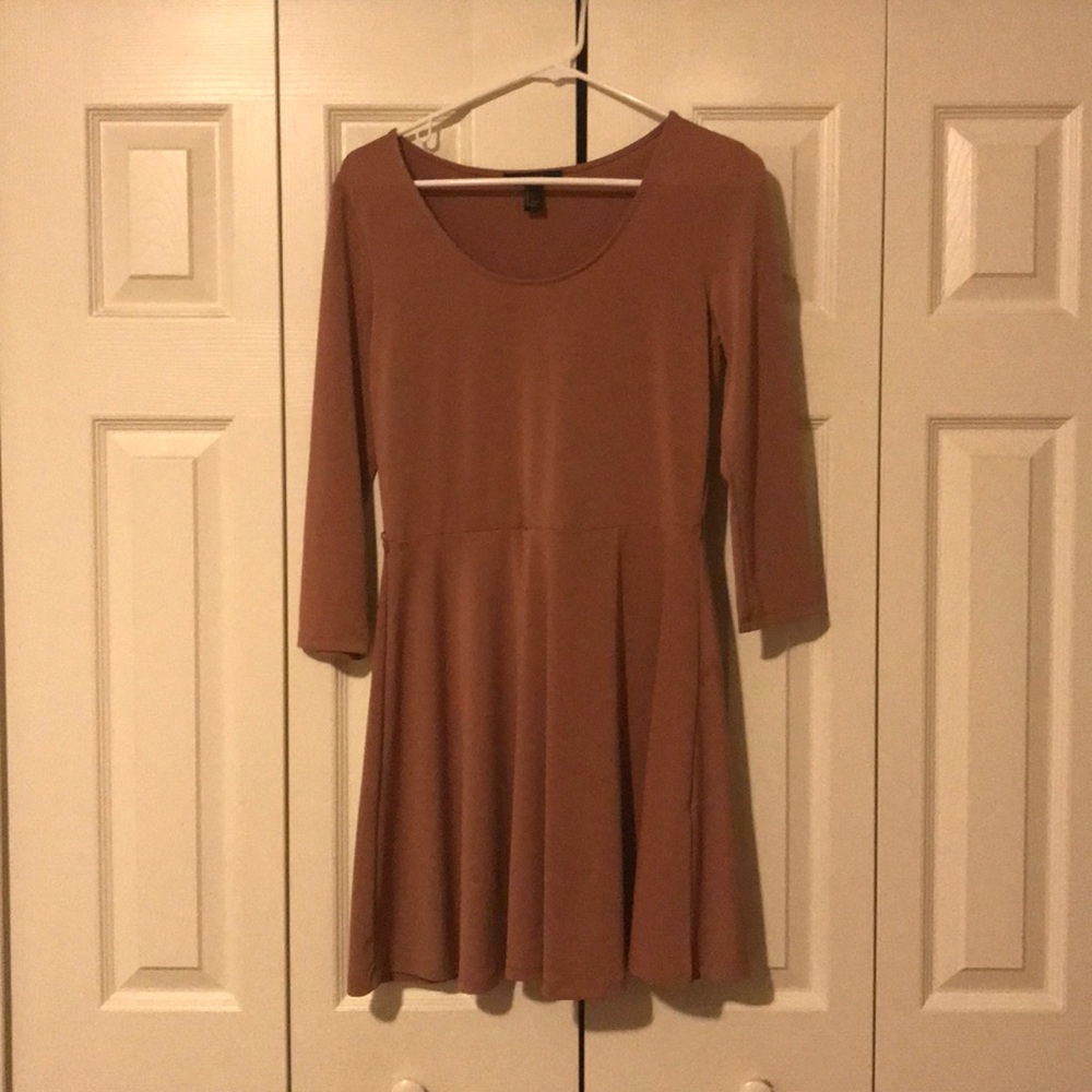 A long sleeve dress
